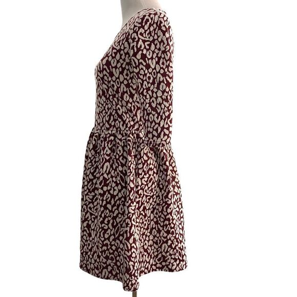 Maison Jules 3/4 Sleeve Leopard Print Dress - Picture 5 of 15